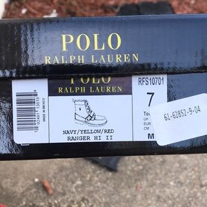 Polo Ralph Lauren Ranger Hi Boots